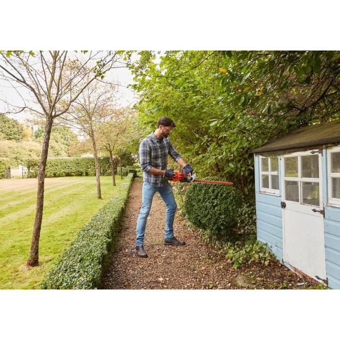 Taille-haies électrique filaire - BLACK&DECKER - BEHT201-QS - 420W - Lame 45cm