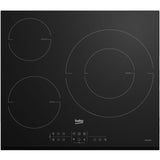 Table de cuisson a induction - BEKO - 3 foyers - 60 cm - HII63M
