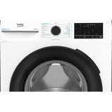 Lave-linge hublot BEKO Série b300 BM3WFU410411B - 10 kg - Induction - L60cm - 1400 trs/min - Classe A - Blanc