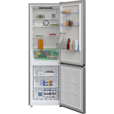 Réfrigérateur combiné - BEKO Série bPro 500 - B5RCNA346HG - 2 portes - 301 L - Classe C - 59,5 x 66,5 x 179,6 cm - Manhattan Grey