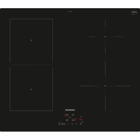 Plaque de cuisson a induction Siemens - 4 feux - 60 cm - EE611BPB5E IQ500