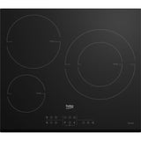 Plaque de cuisson induction BEKO - 3 feux - 58x51 cm - HII63200MTB
