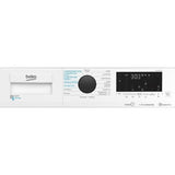 Lave-linge sÈchant BEKO b300 HTE8614YBST - 8 / 5 kg - Induction - 1200 trs/min - Blanc