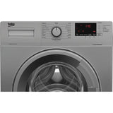 Lave-linge hublot BEKO b100 WM1015CHS - 10 kg - Induction - 1200 trs/min - Classe B - Silver