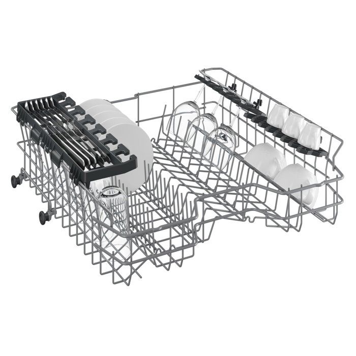 Lave-vaisselle pose libre BEKO Série b100 DVN06430X - 14 couverts - L60cm - 47 dB - Ouverture auto - Inox