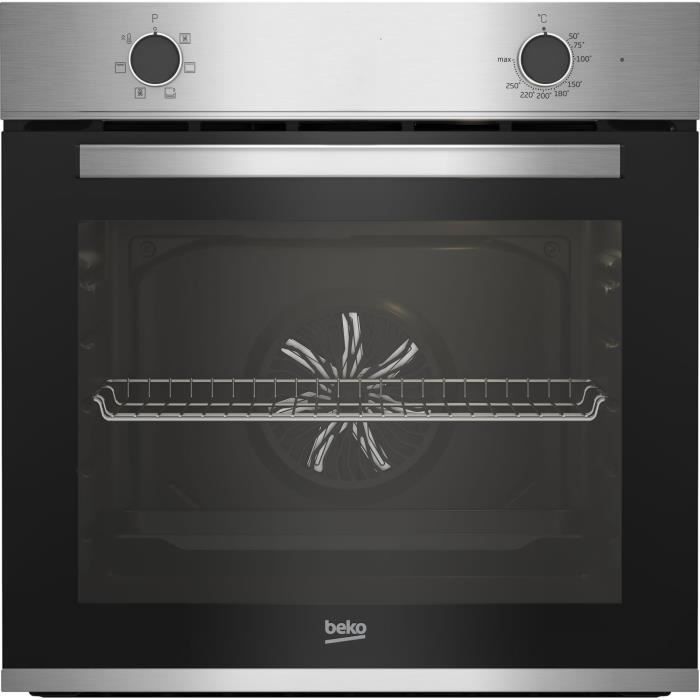 Four multifonction encastrable - BEKO - BBIE12000X - Inox - 59,4 x 56,7 x 59,5 cm