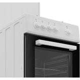 Cuisiniere a gaz - Beko - FSG522DWC - 4 foyers - 50 cm