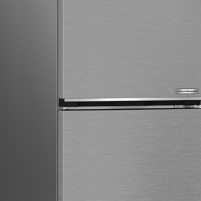 Réfrigérateur combiné - BEKO Série bPro500 - B5RCNE365HXB - 2 portes - 316 L - Classe D - 59,5 x 66,3 x 186,5 cm - Métal brossé
