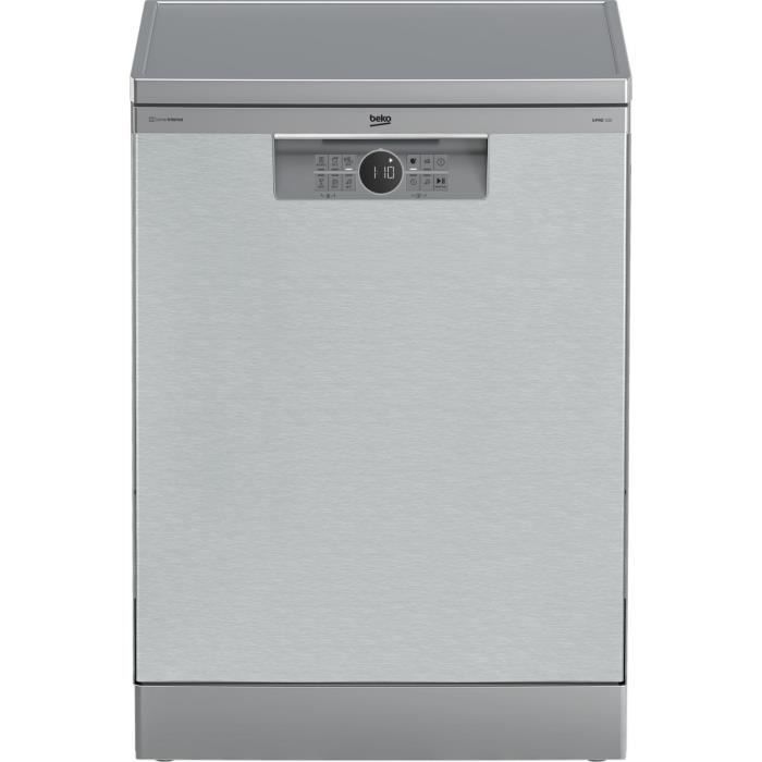 Lave-vaisselle pose libre BEKO BDFN26640XC - 16 couverts - Induction - L60cm - 44dB - tiroir a couverts - Inox