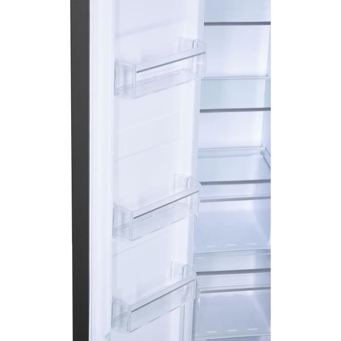 Réfrigérateur Américain - BEKO - GNO5323XPN - 532 L - Froid ventilé - Ecran sur la poignée - Classe D -  177x91x67 - Inox