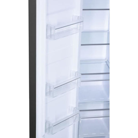 Réfrigérateur Américain - BEKO - GNO5323XPN - 532 L - Froid ventilé - Ecran sur la poignée - Classe D -  177x91x67 - Inox