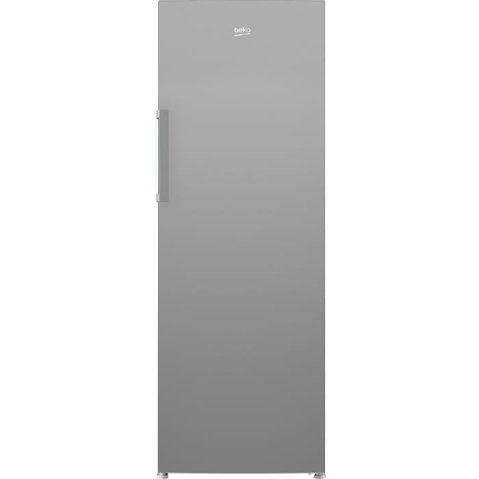 Réfrigérateur monoporte - BEKO - RSSE415K40SN - 367 L - Compartiment 0-3° - Classe E - 171,4x 59,5x 70 - Silver