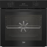 Four multifonction encastrable - Pyrolyse - BEKO - BBIE11300BMP - Noir - Porte froide - 59,4 x 56,7 x 59,5 cm