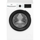 Lave-linge hublot BEKO BM3WFU410211B - 10 kg - Induction - 60 cm - 1200 trs/min - Blanc