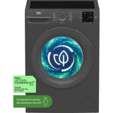 Lave-linge hublot BEKO bPRO 500 BM0WU38411FB - 8 kg - 1400 trs/min - Classe A - Noir