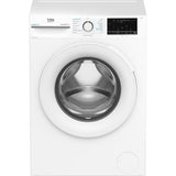 Lave-linge hublot BEKO BM0WT49211 - 9 kg - Induction - L60cm - 1200 trs/min - Classe A - Blanc