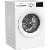 Lave-linge hublot BEKO BM0WT49211 - 9 kg - Induction - L60cm - 1200 trs/min - Classe A - Blanc