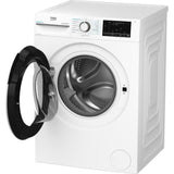 Lave-linge hublot BEKO BM0WT49211 - 9 kg - Induction - L60cm - 1200 trs/min - Classe A - Blanc