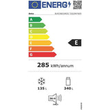 Réfrigérateur combiné - BEKO - B1RCNE534DG -Grande capacité 475 L - Ventilé - Distributeur d'eau - Classe E - 187x70,9x59x7 - Grey