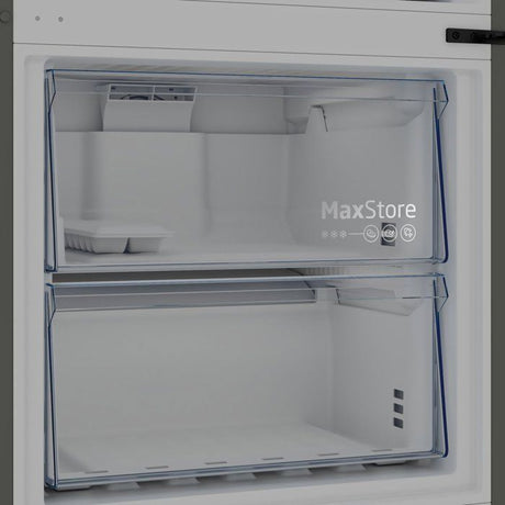 Réfrigérateur combiné - BEKO - B1RCNE534DG -Grande capacité 475 L - Ventilé - Distributeur d'eau - Classe E - 187x70,9x59x7 - Grey