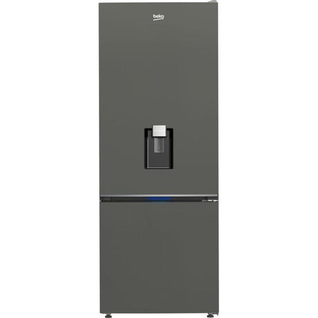 Réfrigérateur combiné - BEKO - B1RCNE534DG -Grande capacité 475 L - Ventilé - Distributeur d'eau - Classe E - 187x70,9x59x7 - Grey