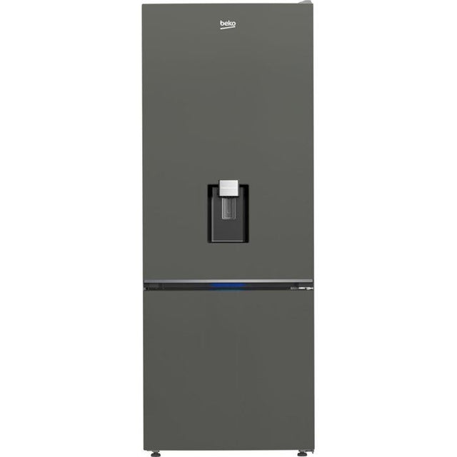 Réfrigérateur combiné - BEKO - B1RCNE534DG -Grande capacité 475 L - Ventilé - Distributeur d'eau - Classe E - 187x70,9x59x7 - Grey