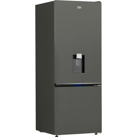 Réfrigérateur combiné - BEKO - B1RCNE534DG -Grande capacité 475 L - Ventilé - Distributeur d'eau - Classe E - 187x70,9x59x7 - Grey