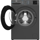 Lave-linge hublot BEKO BM0WU3922FB - 9 kg - Induction - L60cm - 1200 trs/min - Classe A - Noir
