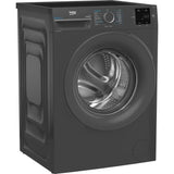 Lave-linge hublot BEKO BM0WU3922FB - 9 kg - Induction - L60cm - 1200 trs/min - Classe A - Noir