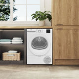 Seche-linge pompe a chaleur BEKO b300 Eco sense D0H11030 - 10 kg - L60cm - Blanc