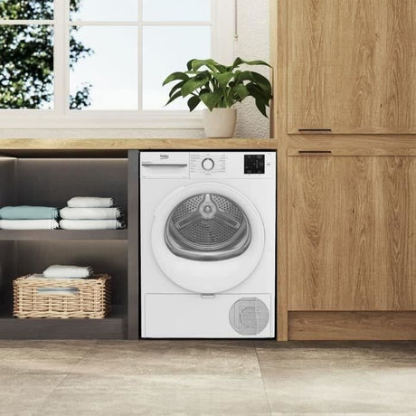 Seche-linge pompe a chaleur BEKO b300 Eco sense D0H11030 - 10 kg - L60cm - Blanc