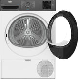 Seche-linge pompe a chaleur BEKO D3H28D93S b300 Eco Sense - 8 kg - L60cm - Classe D - Blanc