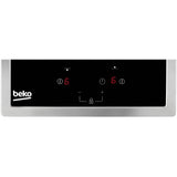 Table de cuisson BEKO HDMC32400TX - 2 foyers vitrocéramique - Commandes tactiles - Noir - Minuterie intégrée