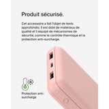 Batterie externe - BELKIN - 20 000 mAh - USB-A & USB-C - 15 W - Rose