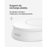 Support de charge magnétique - BELKIN - Qi2 - 15W - Blanc