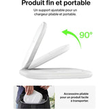 Socle de recharge - BELKIN - Qi2 - 3-en-1 - Blanc
