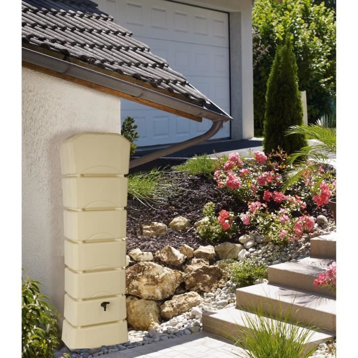 Récupérateur d'eau Latitude - BELLI - 300 L - Beige