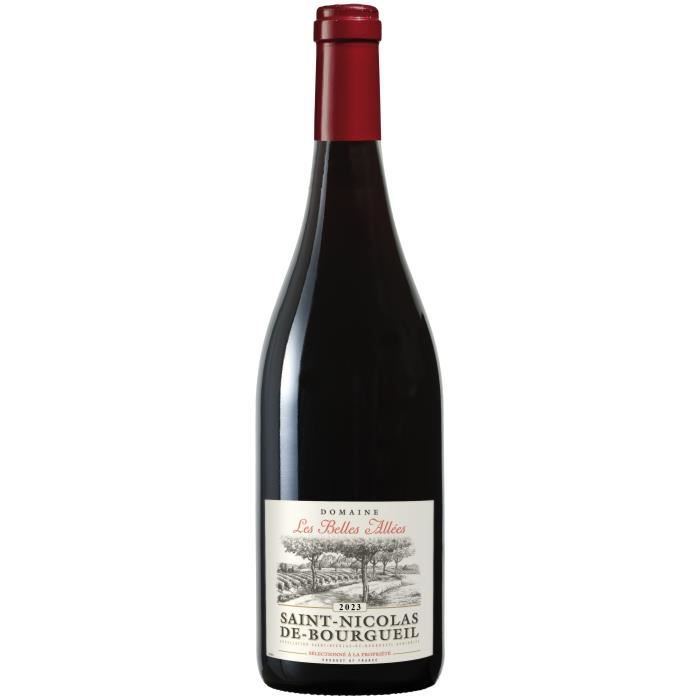 Domaine Les Belles Allées 2024Saint-Nicolas-de-Bourgueil - Vin rouge de Loire