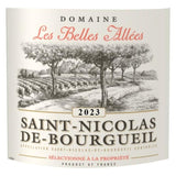 Domaine Les Belles Allées 2024Saint-Nicolas-de-Bourgueil - Vin rouge de Loire