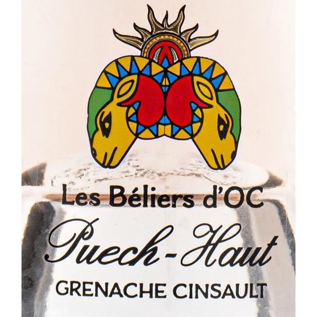 Château Puech-Haut Les Béliers d'Oc 2024 Grenache cinsault - Vin rose de Languedoc