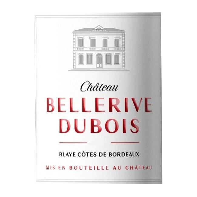 Château Bellerives Dubois  2022 Blaye Côtes de Bordeaux - Vin rouge de Bordeaux