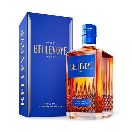 BELLEVOYE - BLEU - Whisky - Triple Malt - Origine : France - 40 % alcool  - bouteille 70 cl