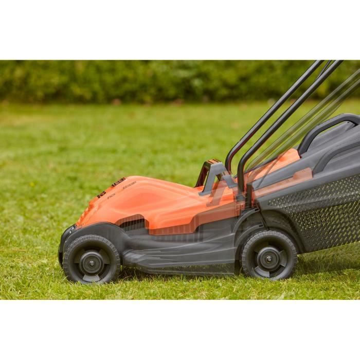 Tondeuse électrique filaire - BLACK&DECKER - BEMW451-QS - 1200W - 32cm de coupe