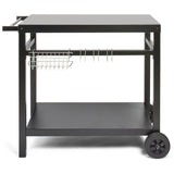 Desserte pour plancha - LIVOO - GS130 - Plateau 85 x 50 cm - Convient pour les planchas 2, 3 ou 4 brûleurs - Finition métal