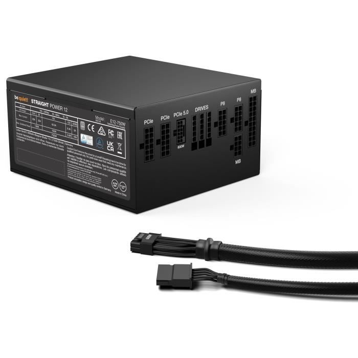 Be quiet! - BN336 Straight Power 12 Platinum - Alimentation PC - 750 W