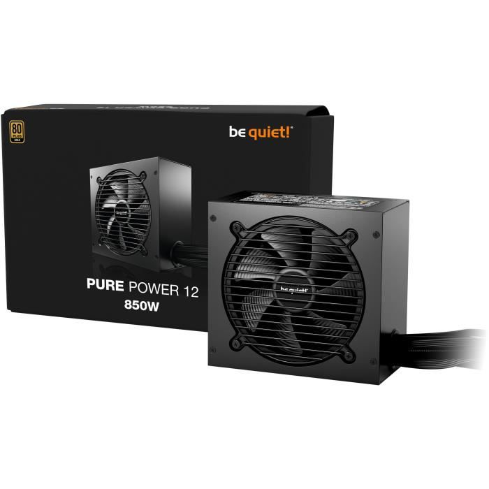 Alimentation PC - BE QUIET! - Pure Power 12 - 850W - 80PLUS Gold - ATX 3.1