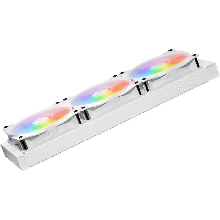 BE QUIET! - Light Wings LX - Ventilateur Boîtier - BL125S - 120 mm - PWM high - Speed triple - White - Pack