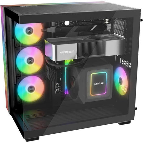 Boîtier PC - BE QUIET! - Light Base 600 LX - RGB - Verre trempé - USB 3.0