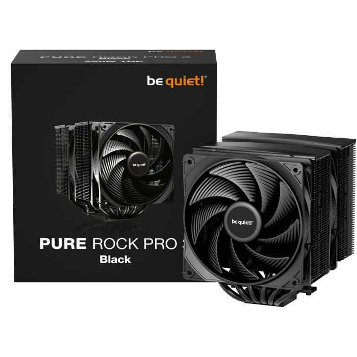 BE QUIET! - Pure Rock Pro 3 - Ventirad CPU - BK042 - Black