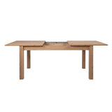 Table a manger extensible 6-10 personnes - Rectangulaire - MDF - Industriel - Bergen - L 160-200 x P 75 x H 90 cm